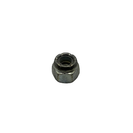 Nylon Insert Lock Nut, 1/2-13, Nylon, Zinc Plated